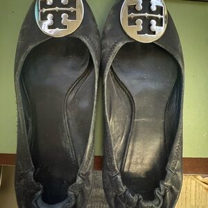 Black Tory Burch flats - 8.5